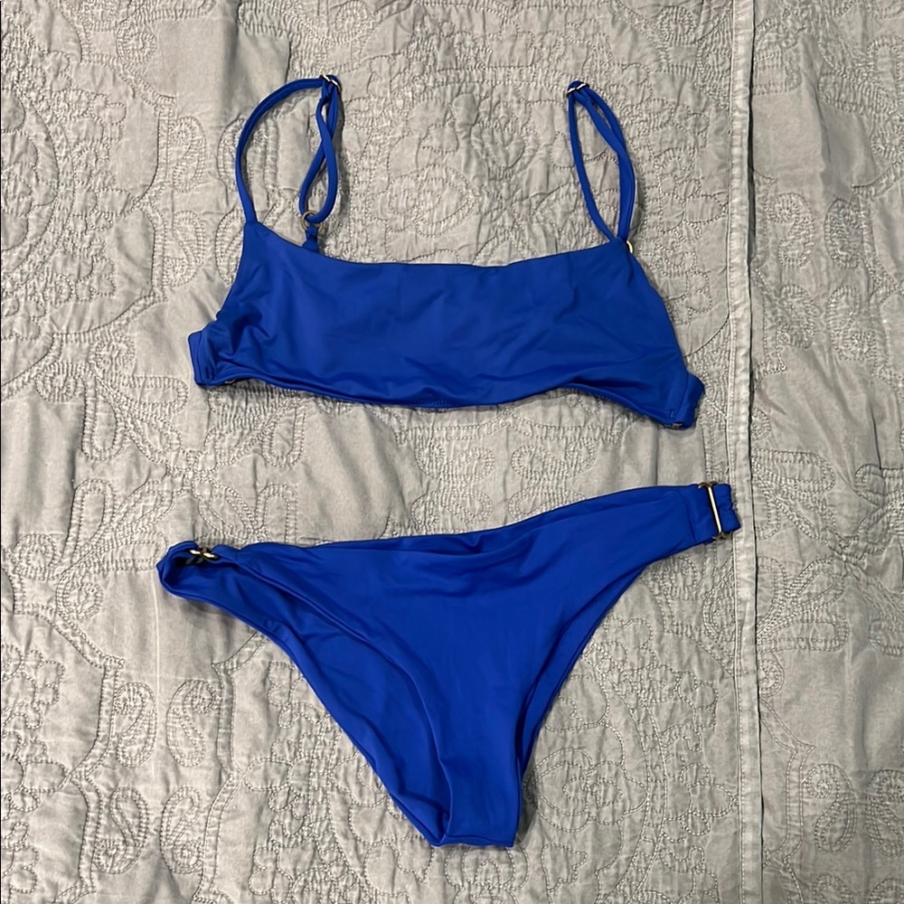 Vitamin A Blue Bikini Set